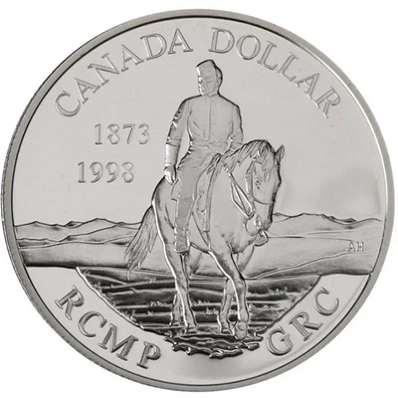 1998 (1873-) Canadian 8-Coin Proof Double Dollar Set ft $1 RCMP